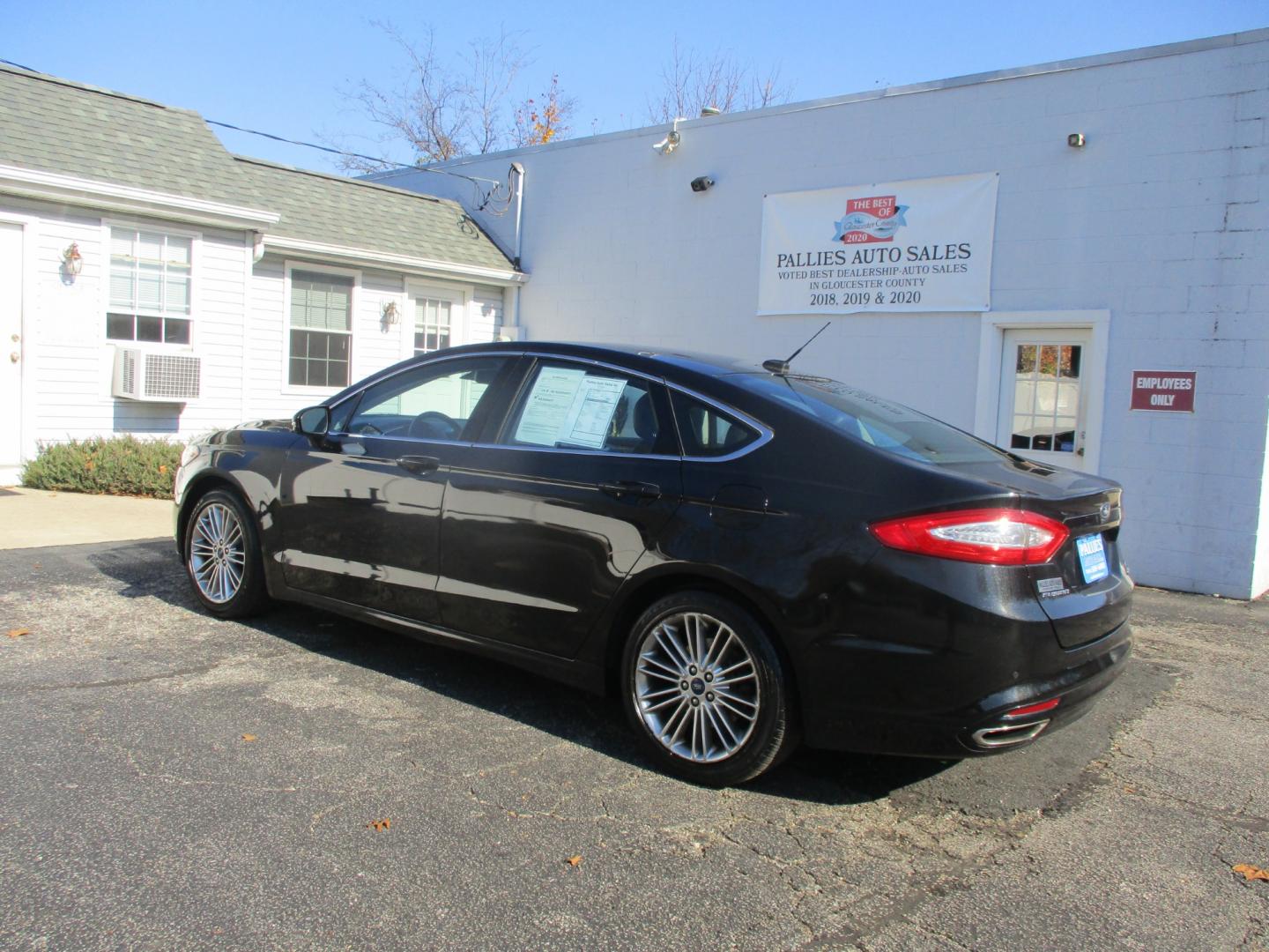 2013 BLACK Ford Fusion (3FA6P0H91DR) , AUTOMATIC transmission, located at 540a Delsea Drive, Sewell, NJ, 08080, (856) 589-6888, 39.752560, -75.111206 - Photo#3